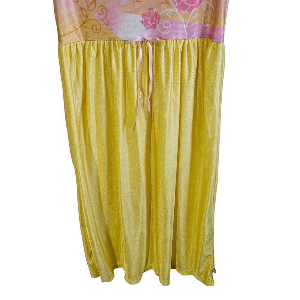 Little Adventures Girls Sz 6 Belle Nightgown Dress Yellow Beauty & Beast Costume - Picture 3 of 6